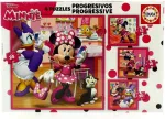 Educa Borr&aacute;s Dėlionės: Minnie ir Mickey Laikini Pagalbininkai