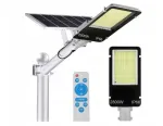 Saulės led lempa 2,8kw 20000lm saulės panelė 6500k prieblandos jutiklis nuotolinio valdymo pultas