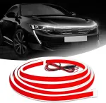 Lamiro Universalus Led Drl 150cm Lanksčios Juostelės Dinaminis Start-up