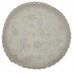 Home&you 10 vnt. medvilninių smėlio spalvos servetėlių rinkinys, 30 cm, Velykos