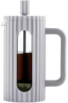 Virdulys Klausberg arbatinukas, kavos, žolelių užplikytuvas, stūmoklinis, french press, pilkas, 350 ml