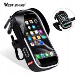 West Biking Dviratininko krep&scaron;ys ant vairo telefonui iki 6 colių