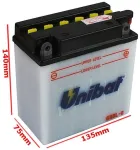 Other AKUMULIATORIUS UNIBAT CB9L-B P+ (12N9-3B) YB9L-B