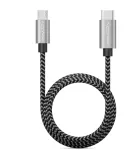 Deleycon Usb-c į Micro Usb kabelis, 1m, juodas