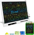 Klaviatūra Lcd ra&scaron;ymo lenta vaikams, 2 vnt. 22 colių + 10 colių spalvinga pie&scaron;imo lenta vaikams, ra&scaron;ymo plan&scaron;etė su reguliuojamu stovu 3-12 metų vaikams, skirta mokytis namuose, mokykloje, biure, mokomasis žaislas, dovanos
