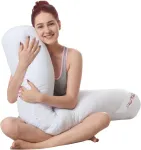 Celinatex First Class &scaron;oninė pagalvė, užvalkalas 145 x 40 cm, pagalvė 40 x 80 cm, pagalvė 80 x 80 cm, 2 nė&scaron;tumo pagalvių rinkinys, kaklo pagalvė, patogi, maloni, mink&scaron;ta