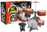 Lean Toys Didelis mu&scaron;amasis 5 būgnų cimbolinis vaiki&scaron;kas instrumentas