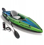 Intex baidarė Kayak Challenger K1 rinkinys su pompa ir irklu - Intex 68305