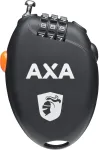 Axa Unisex dviračio trosinė spyna roll, juoda, 750 mm x 1.6 mm