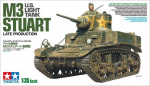 Tamiya &ndash; JAV levagsis tankas M3 Stuart Late Production, 1/35, 35360