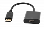 Cabletech Jungties adapteris DISPLAYPORT ki&scaron;tukas &ndash; HDMI lizdas