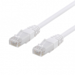 Deltaco U / UTP Cat6 kabelis, CCA, 0,3m, 250MHz EPZI balta / TP-603V-CCA