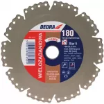 Dedra Diskas deimantinis segmentinis Five Star sauslap pj 180x222mm