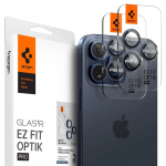 Spigen Optik.tR EZ Fit kameros apsauga skirta Apple iPhone 14 Pro / Pro Max / 15 Pro / Pro Max - Titanium Mėlyna 2 pcs.