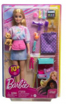 Mattel Barbė Malibu stilistė su &scaron;unimi HNK95