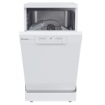 Candy Indaplovė | CDPH 2L1049W-01 | Free standing | Plotis 45 cm | Number of place settings 10 | Number of programs 5 | Energy efficiency class E | Baltas +DOVANA Hoover dulkių siurblys