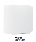 Extom Kampinė pakabinama spintelė Sidabrinis W10