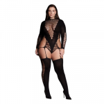 Shots Le D&eacute;sir Kalyke XXIII - Kojinės su Turtleneck Juodas OSX