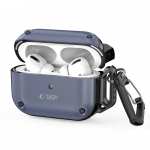 Dėklas TECH-PROTECT ROUGH HOOK Apple AIRPODS PRO 1 / 2 STEEL mėlynos spalvos