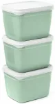 Amuse Pojemniki do zamrażarki Optifridge BIO 3x1.2L