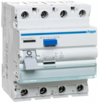 Hager Polo CPA440J Liekamosios srovės grandinės pertraukiklis 4P 40A 0,3A tipas A -S CPA440J