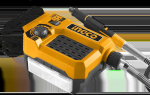 Ingco CMGLI2001 AKU straight grinder with flexible attachment without battery and charger