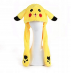 Kepurė Pikachu, geltona 60cm