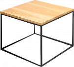 Customform Kavos staliukas, TENSIO WOOD 50, 50x50x45 cm, Juodas