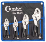 Replių komplektas Condor Werkzeug C5804; 130-225 mm; 4 vnt.