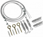 Laikiklis Vogels PUA 9504 CONNECT-IT DIDELIS STABILIZAVIMO RINKINYS &ndash; SIDABRINIS