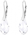 Diamond Sky Jewelry Sidabriniai auskarai moterims DiamondSky &bdquo;Enchant&eacute;" su Swarovski kristalais
