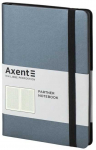 Užra&scaron;ų knyga PARTNER SOFT, Axent, A5, 96 lapai, 80gsm, langeliais, mink&scaron;tas PU vir&scaron;elis, &scaron;v. mėlynos sp.
