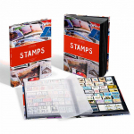 Albumas pa&scaron;to ženklams Stamps (32 psl.) (Vokietija) (A4 (Juodi puslapiai))