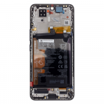 Dėklas LCD Ekranas + Touch Unit + Front Cover Honor 200 Juodas (Service Pack)