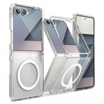 Ringke &bdquo;Ring Fusion&ldquo; magnetinis &bdquo;MagSafe&ldquo; dėklas &bdquo;Samsung Galaxy Z Flip 7&ldquo; skydiveriui