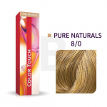 "Wella Professionals Color Touch Pure Naturals" profesionalūs demi-permanentiniai plaukų dažai su daugialypiu efektu 8 0 60 ml