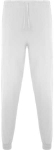 Roly Unisex ilgos tiesios kelnės FIBER Balta