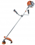 Benzininė žoliapjovė, lengvas paleidimas, padalintas velenas, 51.7 cm&sup3;, 430 mm pjovimo plotis, su dvigubu peties diržu, sodo priežiūrai, žolės pjoviklis