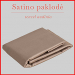 Satino 100 proc. tencelio audinio paklodė - 200x240cm.