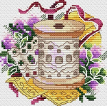 MP Studia Beldizart Kryželio siuvinėjimo rinkinys "Rankų darbo. Nėriniai" SM-727