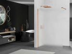 Walk-in du&scaron;o sienelė Mexen Kioto, matinė, Rose Gold, 100 x 200 cm
