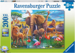 Dėlionė puzzle ravensburger 200 pcs African animals