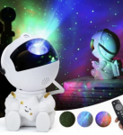 Happy People AN 98/6 i&scaron;skirtinis astronautas &scaron;viečiantis galaktikos spalvomis