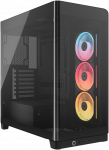 Corsair FRAME 4500X LX-R RGB PC Case, Mid-Tower, E-ATX, Tempered Glass - Juodas
