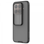 Nillkin CamShield PRO Hard dėklas skirtas Xiaomi 15T Pro Transparent juodos spalvos