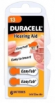 Baterijas Duracell Activair 312 6 pack 1.45V