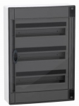 Schneider LVSXR318 PrismaSeT XS 3x18 PSXS-3-18-NT-P skirstomasis skydas, montuojamas pavir&scaron;iuje, skaidrios durys, IP40 IK09 LVSXR318