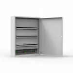 Sabaj Pavir&scaron;inio montavimo metalinė paskirstymo skydinė 72 moduliai 3x24 544x686x130 RAL9003 IP30 MN72/3/24