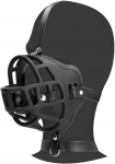 Ouch By Shots Muzzle with Removable Ball Gag - Juodas