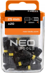 Neo Tools TX40 x 25 mm smūginiai antgaliai, 20 vnt.